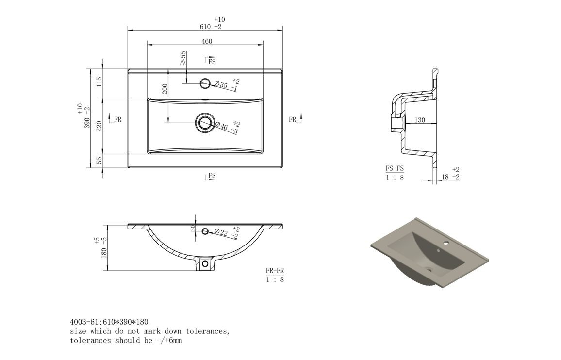 MyBathrooms Matera 615mm 2 Door Floor Standing Unit & Basin – Matt Peony