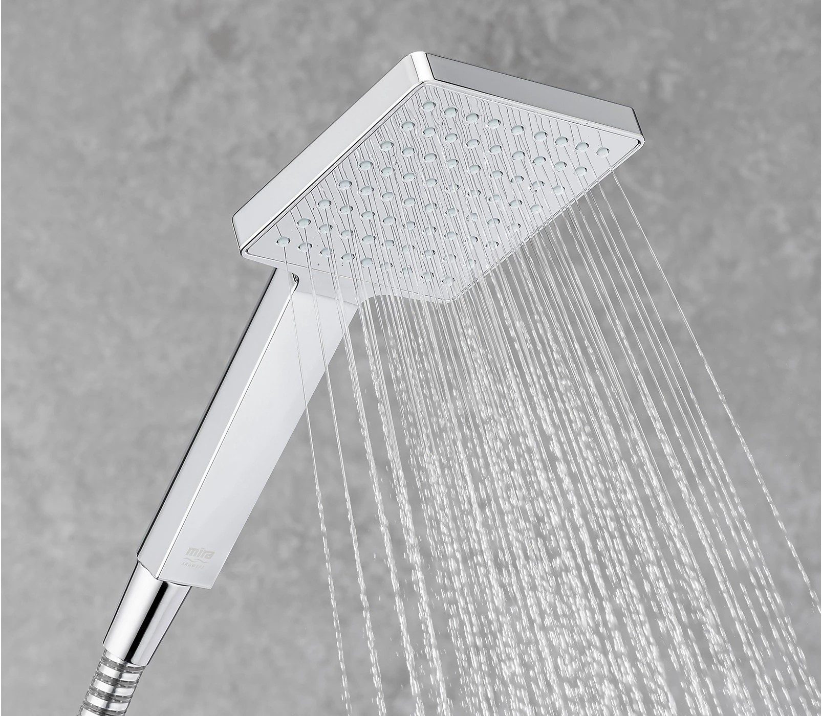 Mira Honesty Single Spray Showerhead – Chrome
