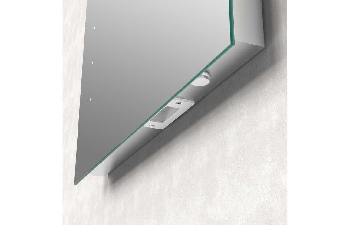 Megara Rectangle Battery-Operated LED Mirror
