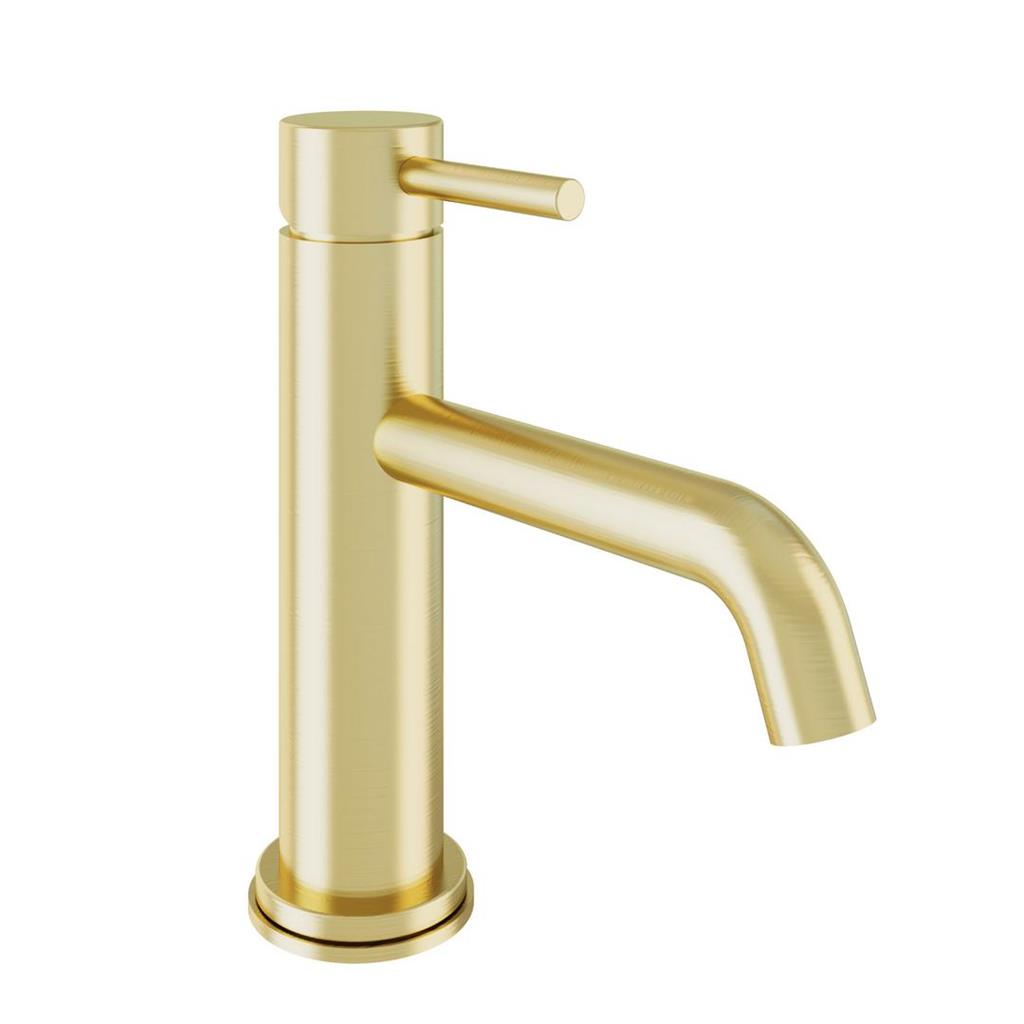 Eastbrook Meriden Mini Basin Mono with Waste – Brushed Brass