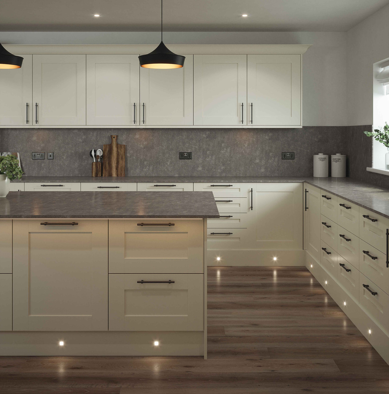 Sycamore 24V Plana Triglow LED Square Plinth Light