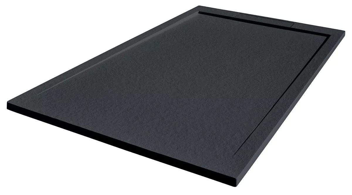 Tissino Giorgio Lux Rectangular Shower Tray – Graphite Slate