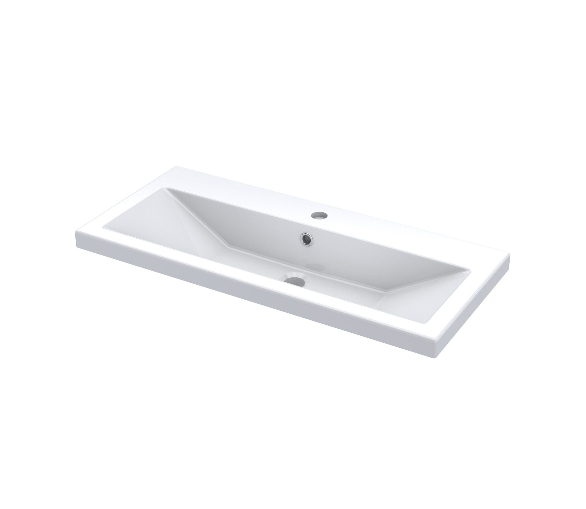 Nuie Lux 1TH 820mm Ceramic Basin