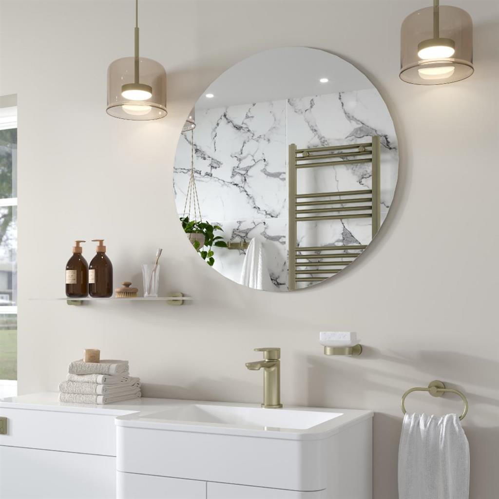Eastbrook Verzino 800x800mm Round Plain Mirror