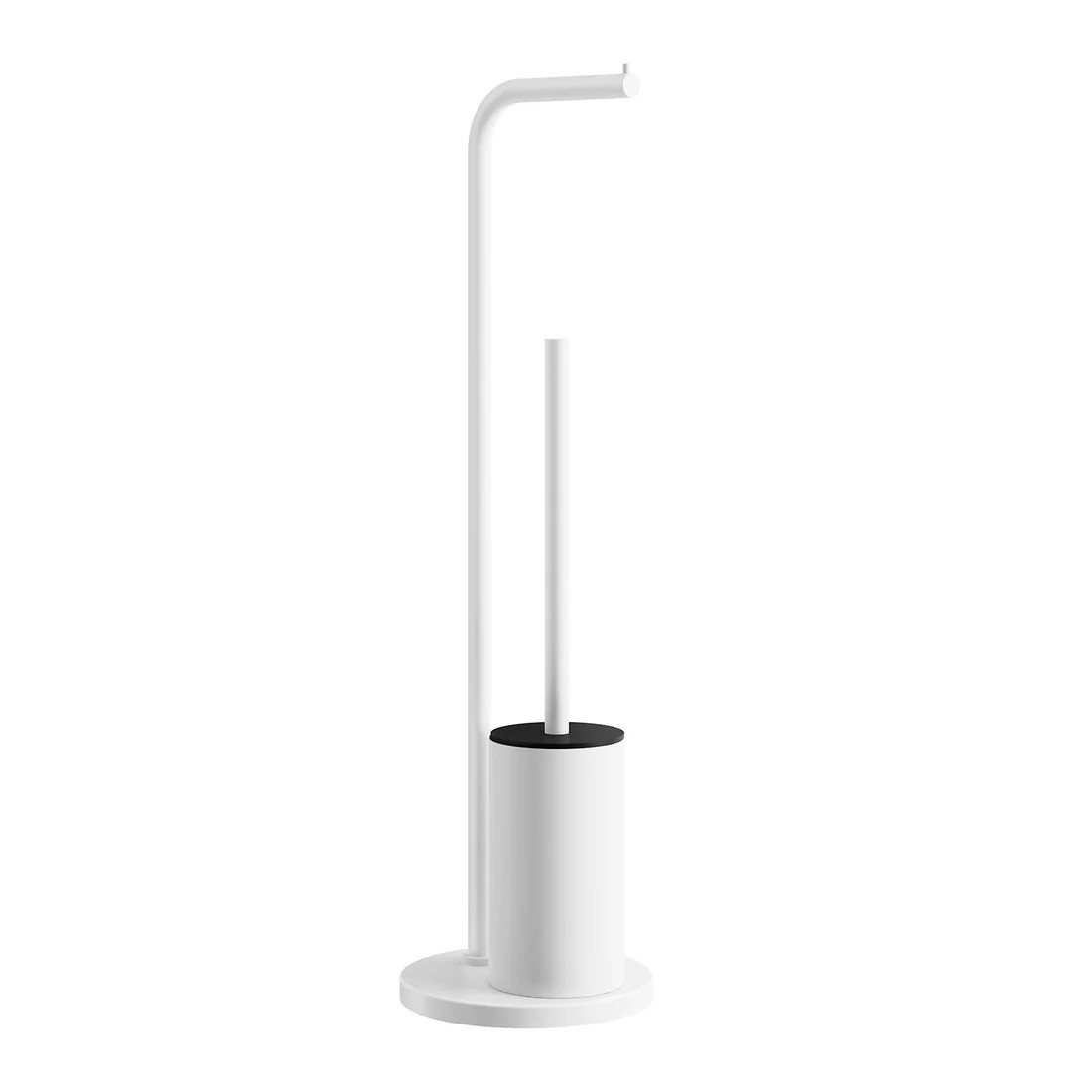 Smedbo Beslagsboden Freestanding Toilet Roll Holder – White