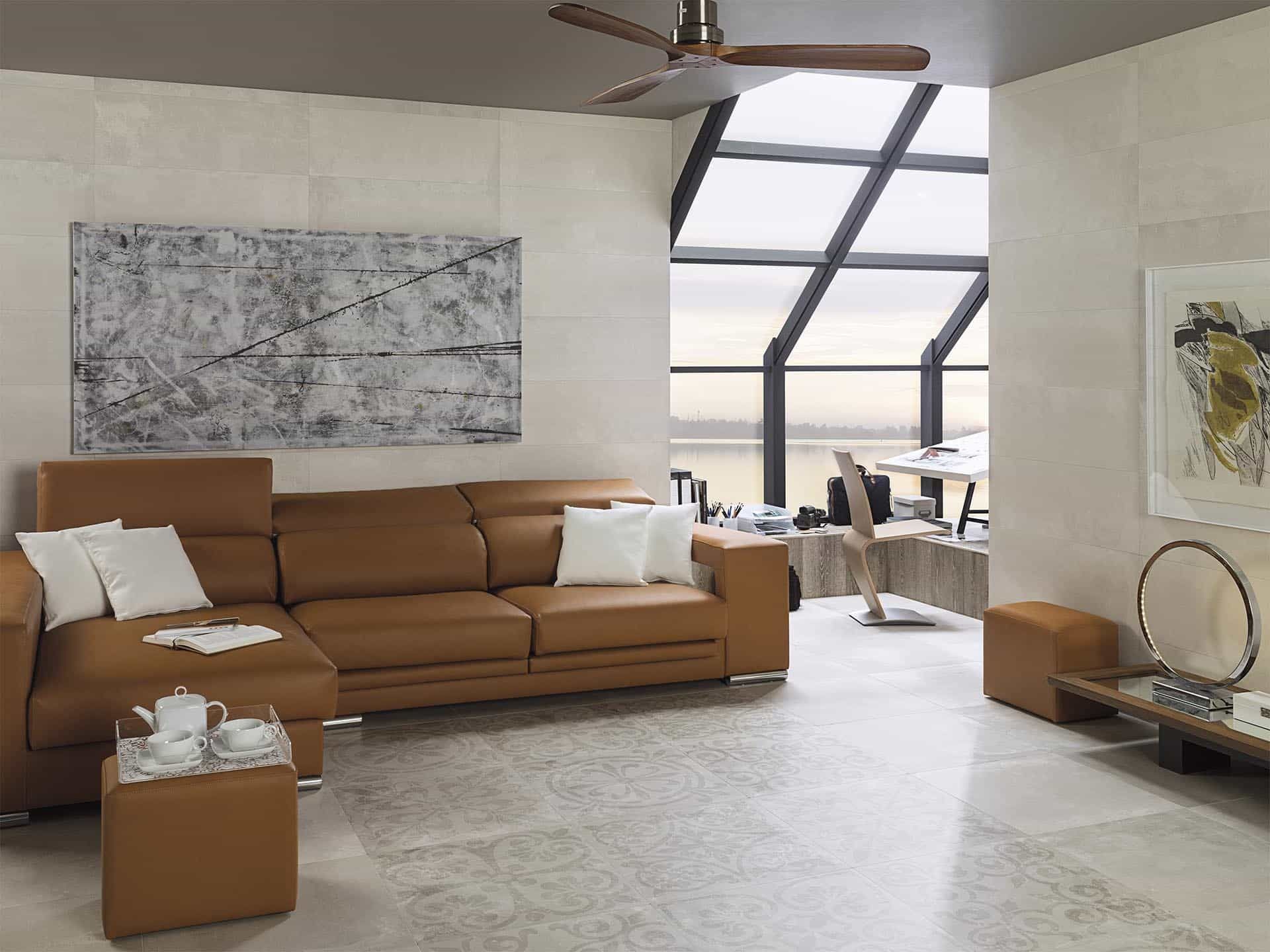 Porcelanosa Deco Harlem Caliza Tile 59.6×59.6