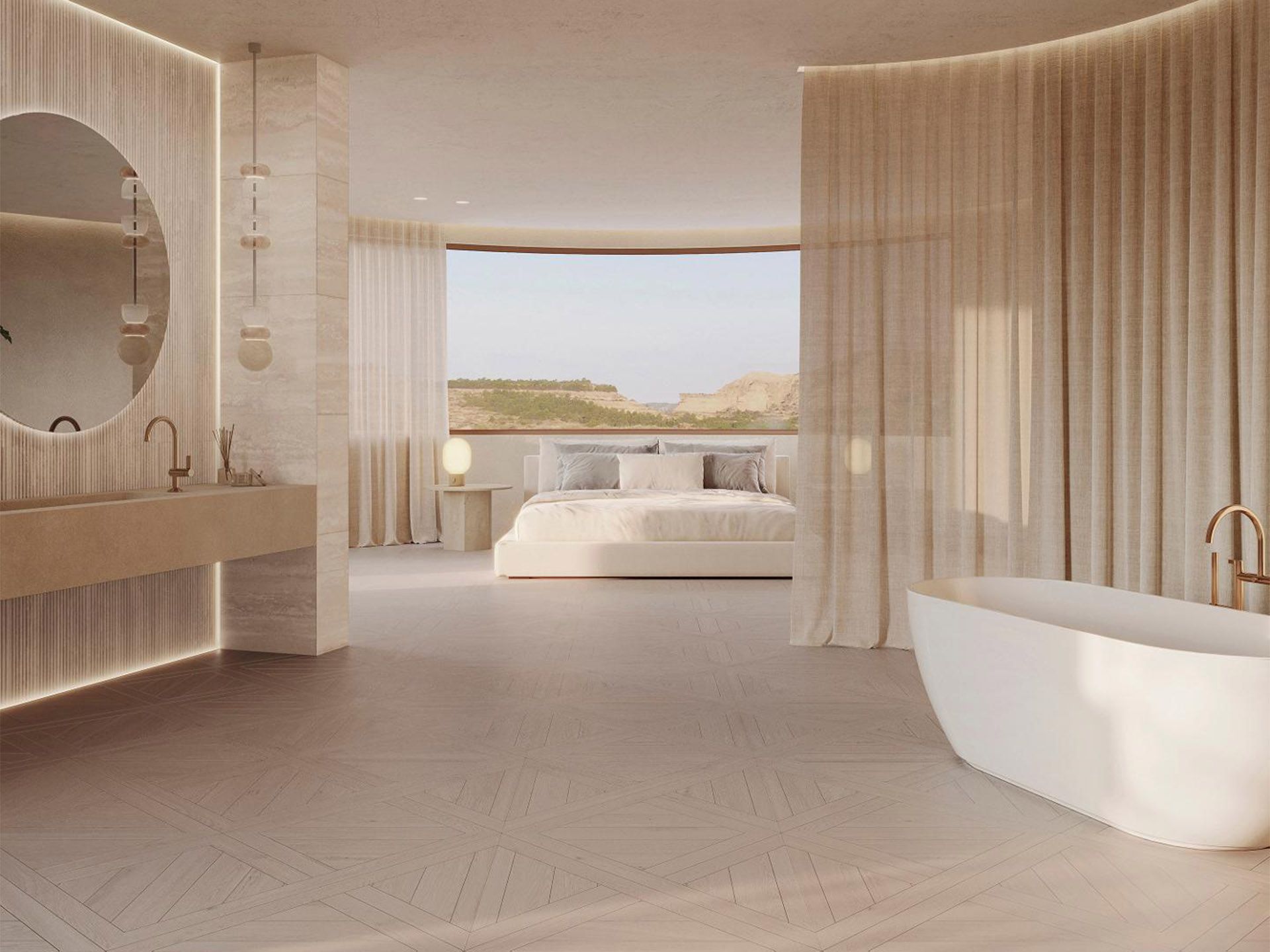 Porcelanosa Canal Roma Marfil Tile 45X120