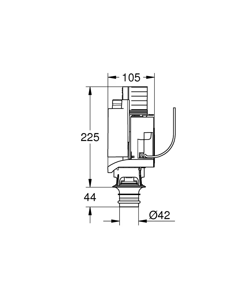 Grohe AV1 Flush Valve