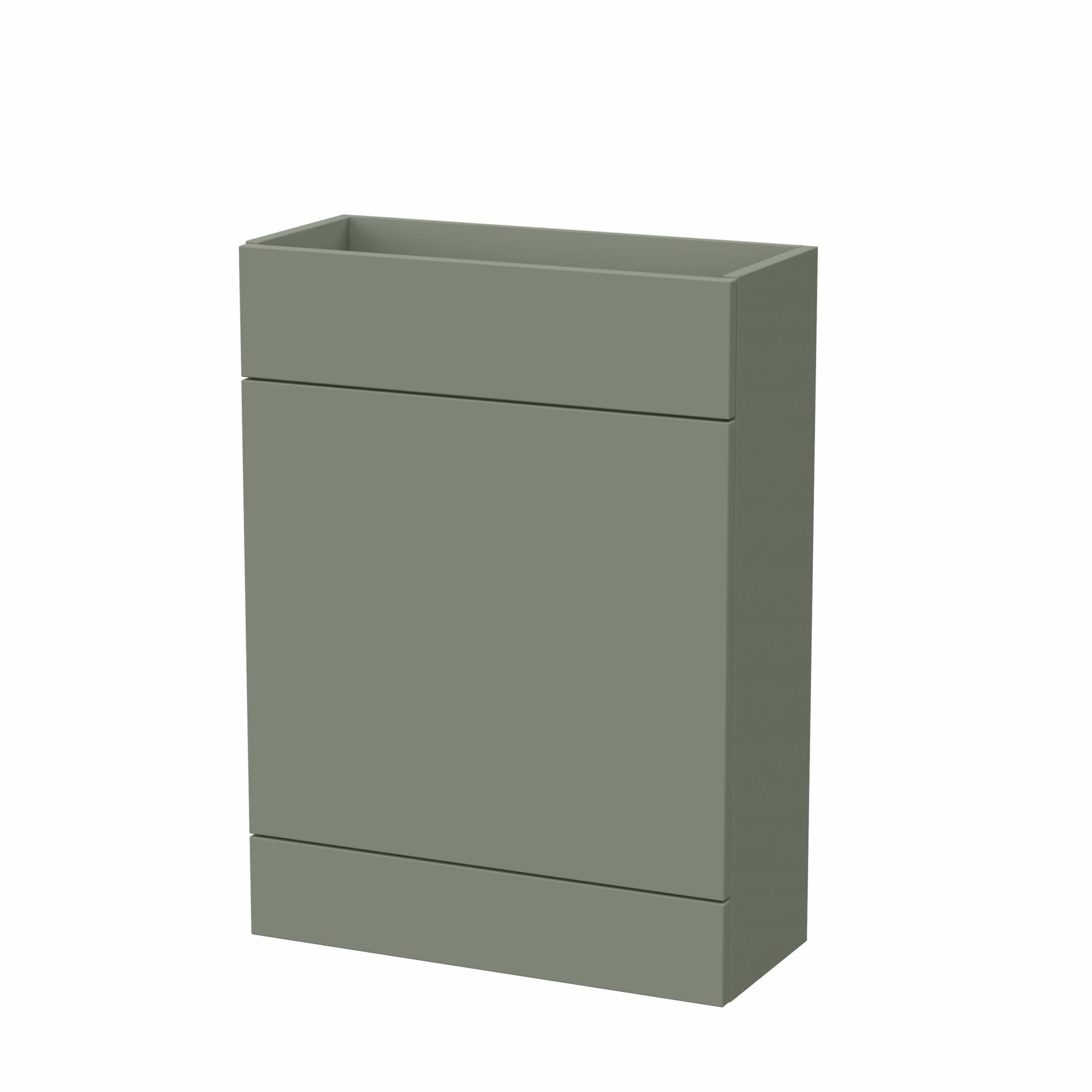 Nuie Lux Krest 600mm Slim Floorstanding WC Unit – Fern Green