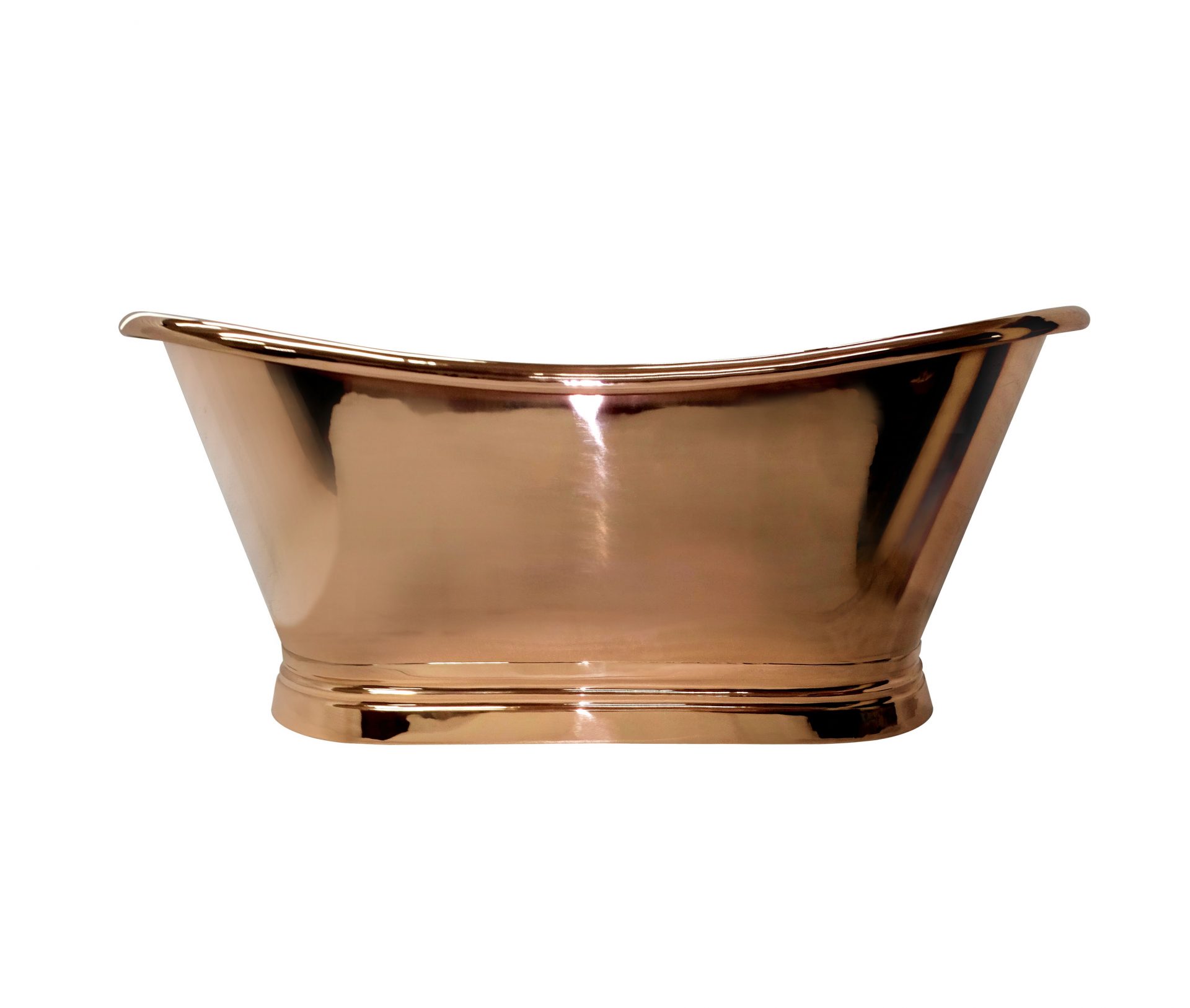 BC Designs Inner 1500mm Copper Boat Freestanding Bath