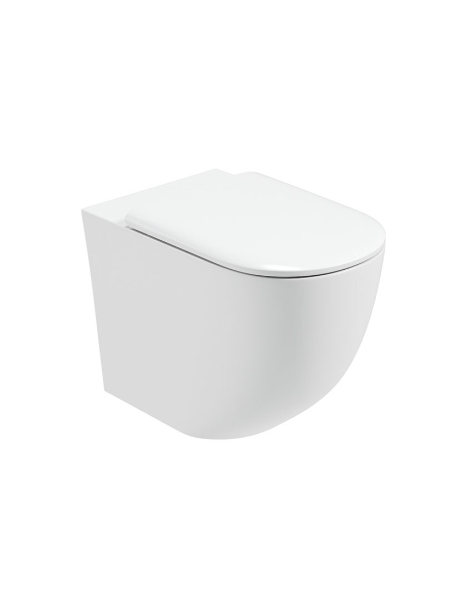 Sonas Inspire Back To Wall Rimless Pan & Soft Close Seat