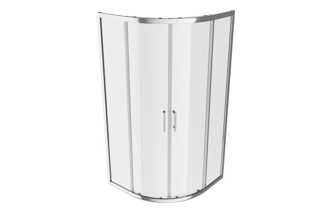 MyBathrooms Optimum Original 2 Door Quadrant Shower Enclosure – Chrome