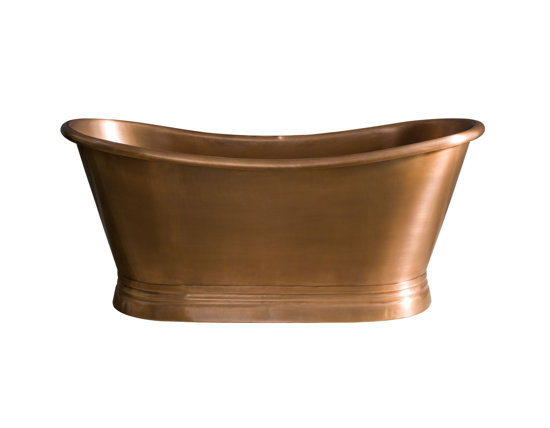 BC Designs Antique 1500mm Copper Boat Freestanding Bath