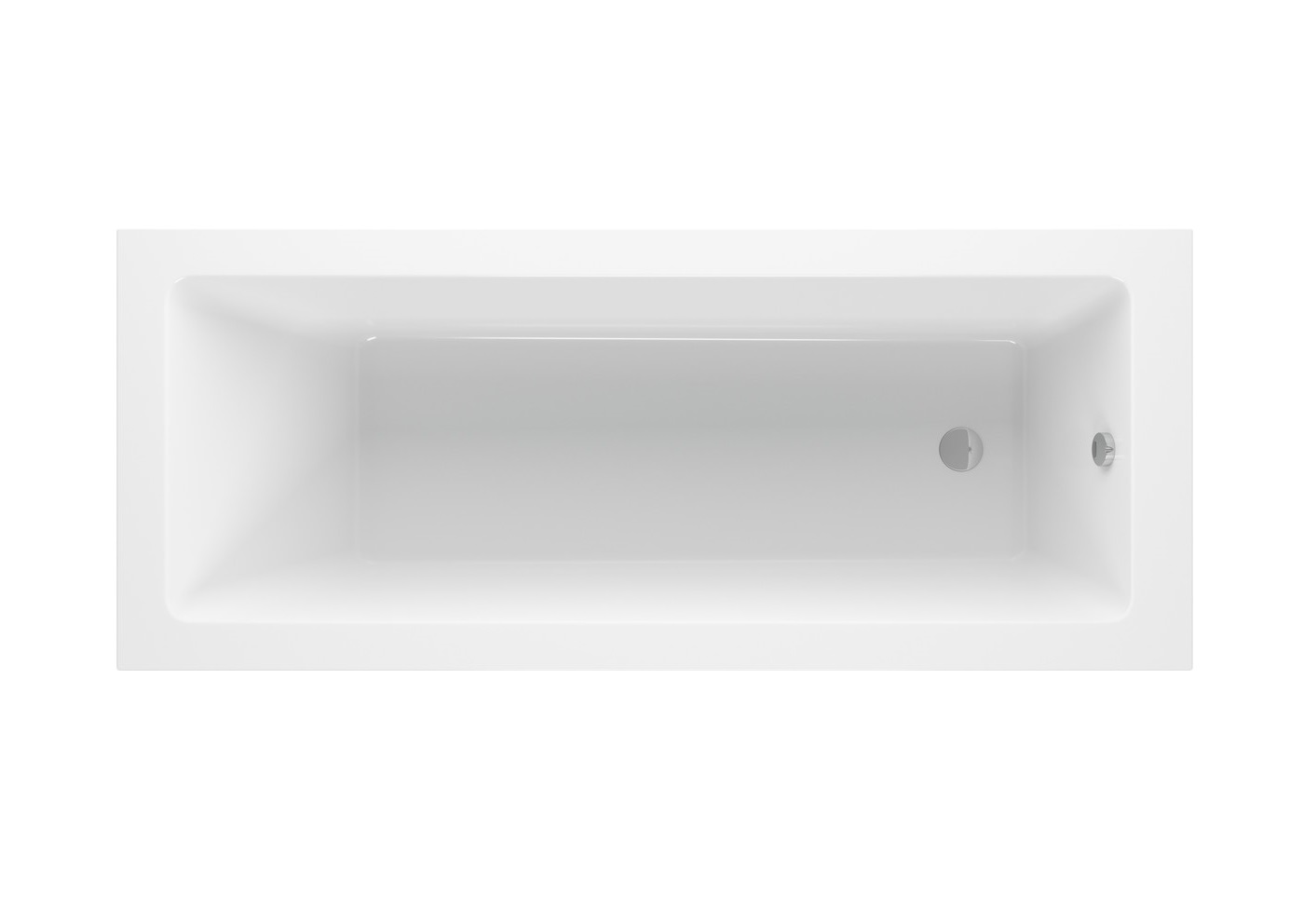Bassey Square Single End 0TH Bath with Legs