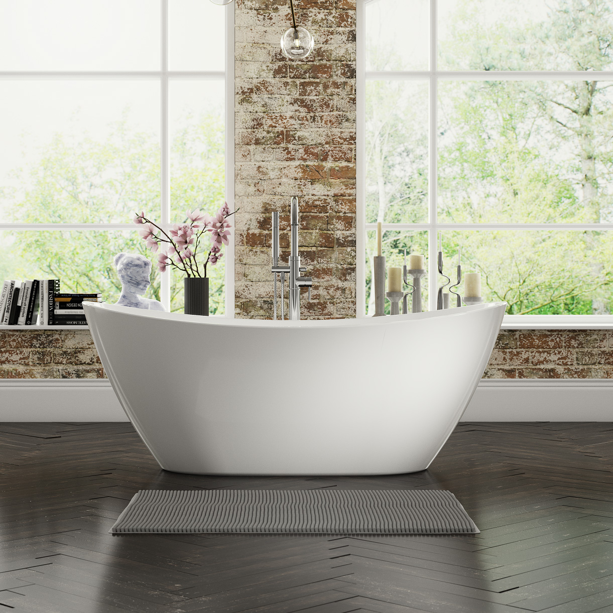 Aqua Aphrodite Freestanding Bath 1700x740mm