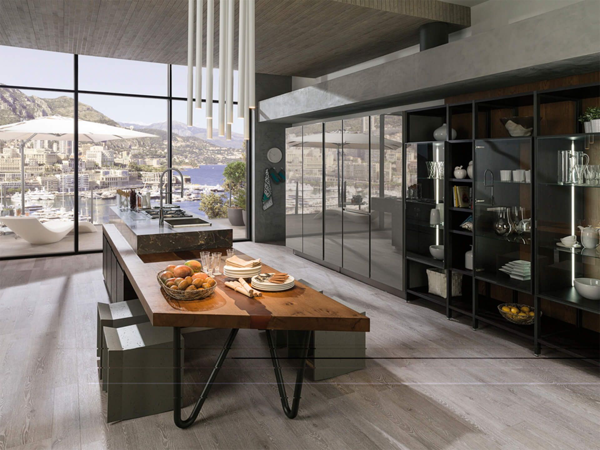 Porcelanosa Chester Acero Tile 22X90