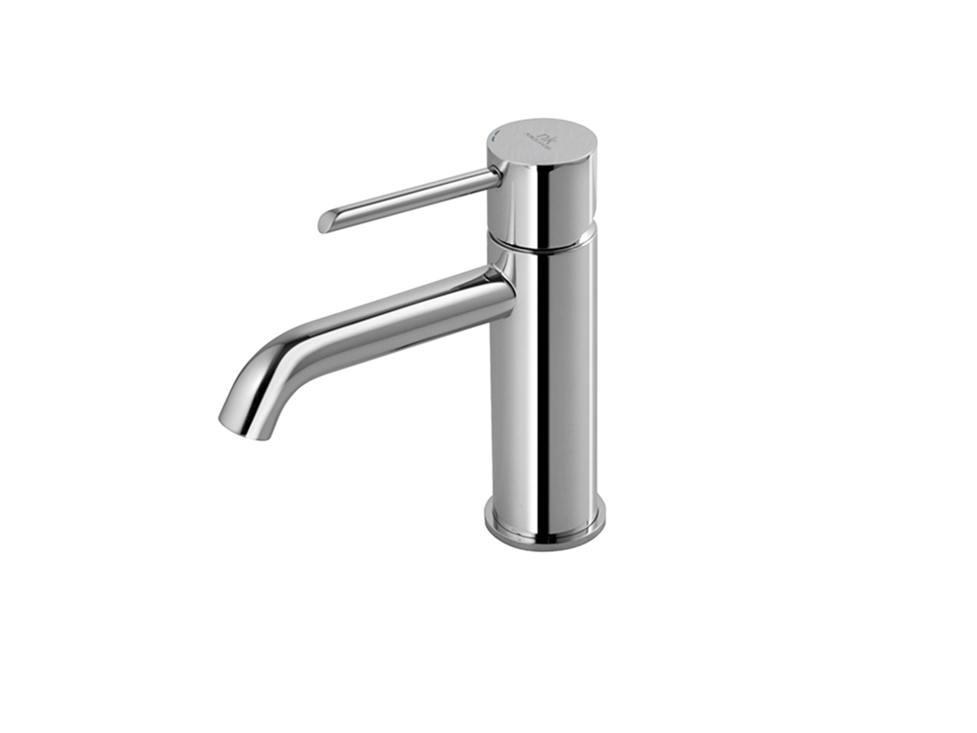 Porcelanosa Noken Round Single Lever Basin Mixer – Chrome