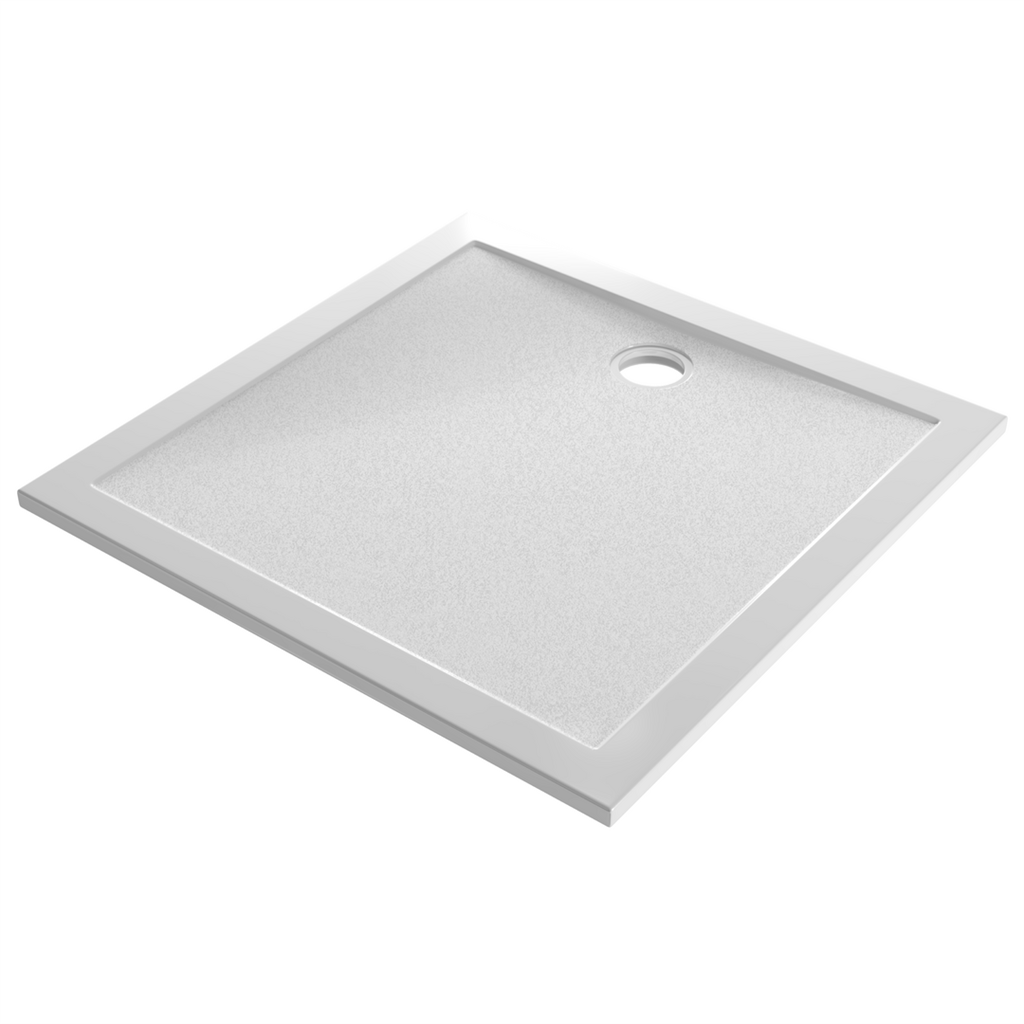 Eastbrook Corsair Anti-Slip Square 28mm Shower Tray – White