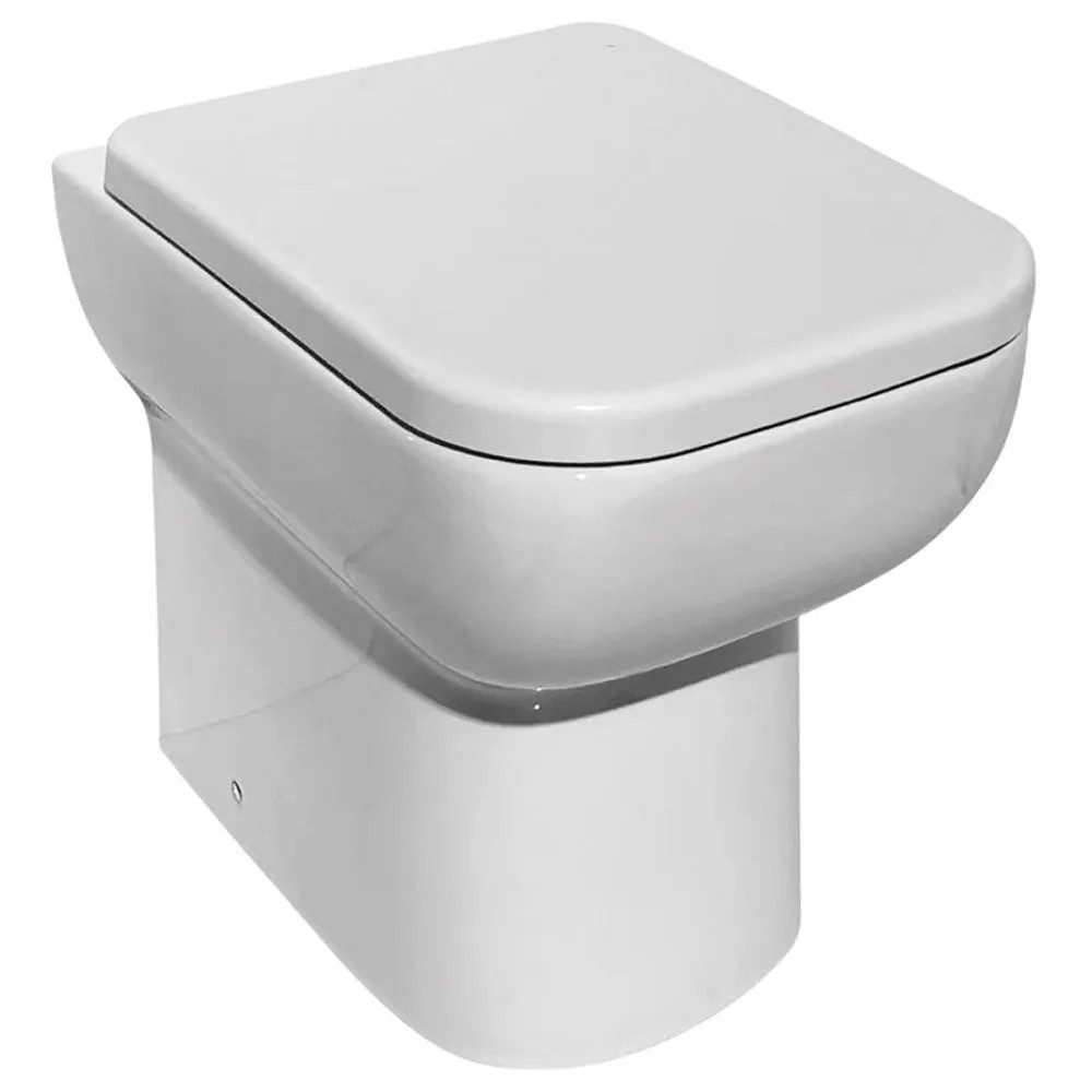 Qualitex Aveiro Rimless Back-to-Wall Pan & Soft Close Seat
