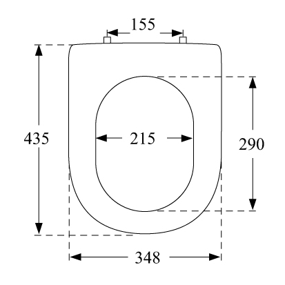 Pressalit Magnum Toilet Seat