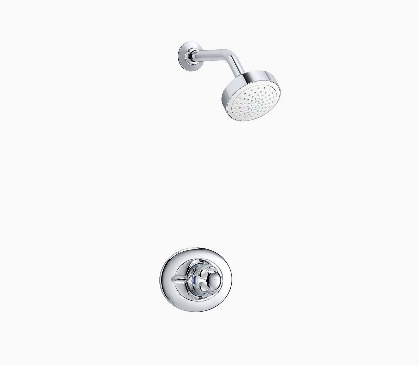 Mira Excel Concealed Rigid Mixer Shower – Chrome