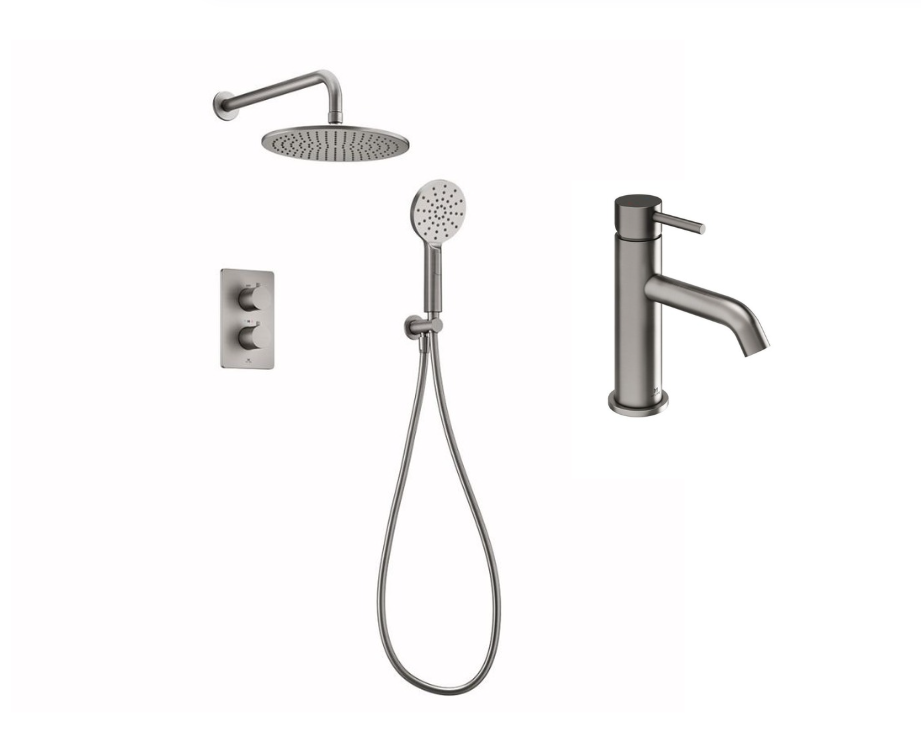 MyLife Ryver Shower and Tap Pack – Gun Metal