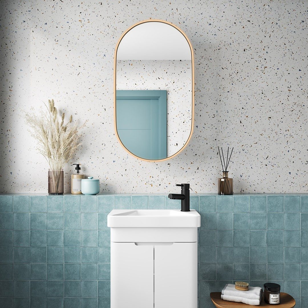 MyStyle Nia 45 LED Mirror Cabinet – Grey