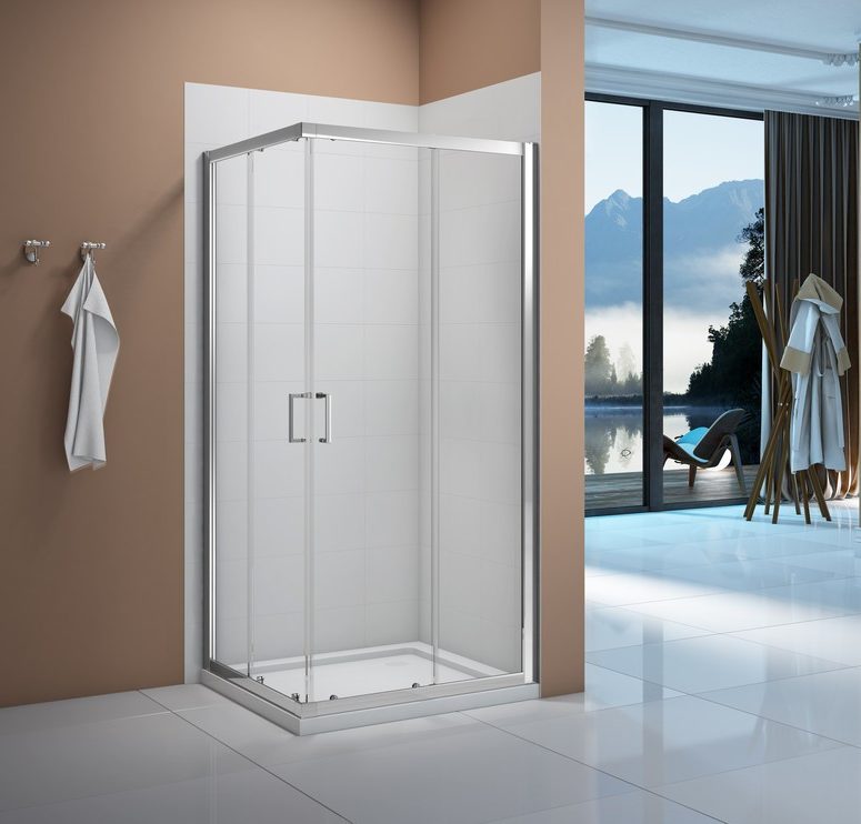 Merlyn Vivid Boost 6mm Corner Entry Shower Enclosure – Chrome