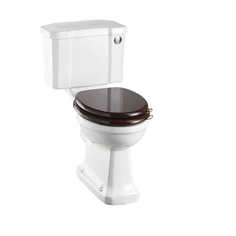Burlington Standard Close Coupled WC with 440 Front Push Button Cistern