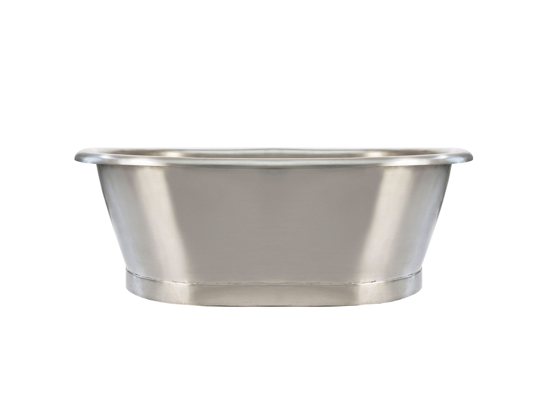 BC Designs Copper Basins Oval Countertop Basin with Tin Outer/Inner