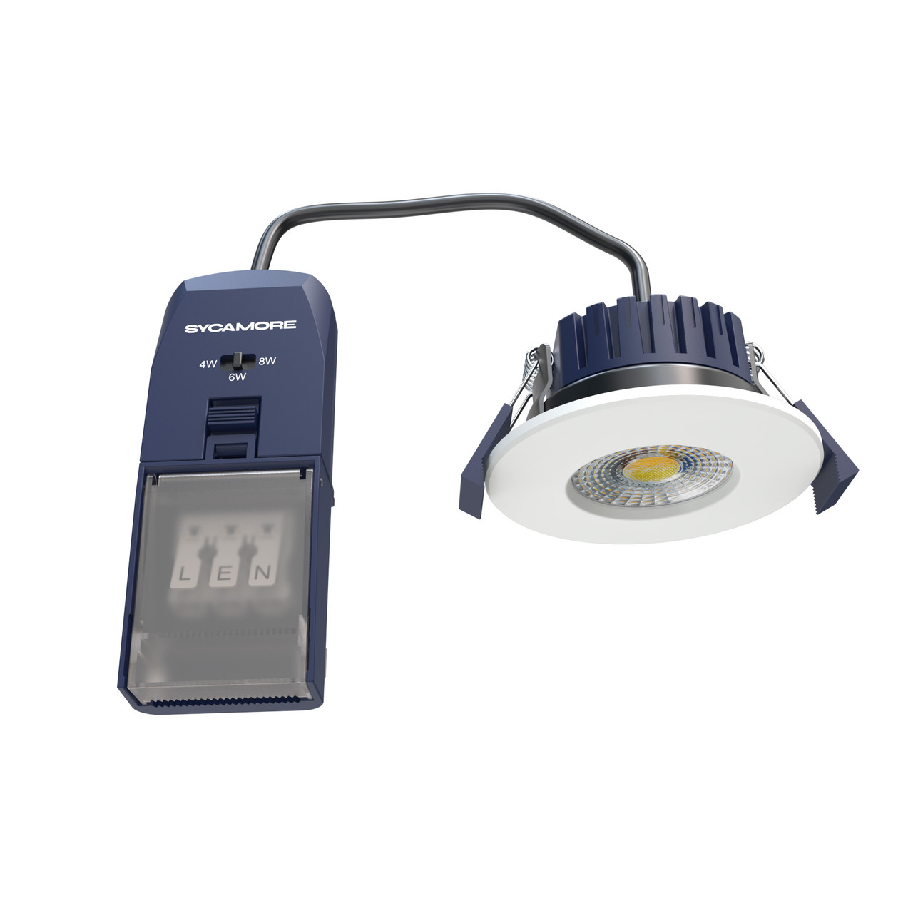 Sycamore Riga Flex Switchable IP65 Fire Rated Downlight