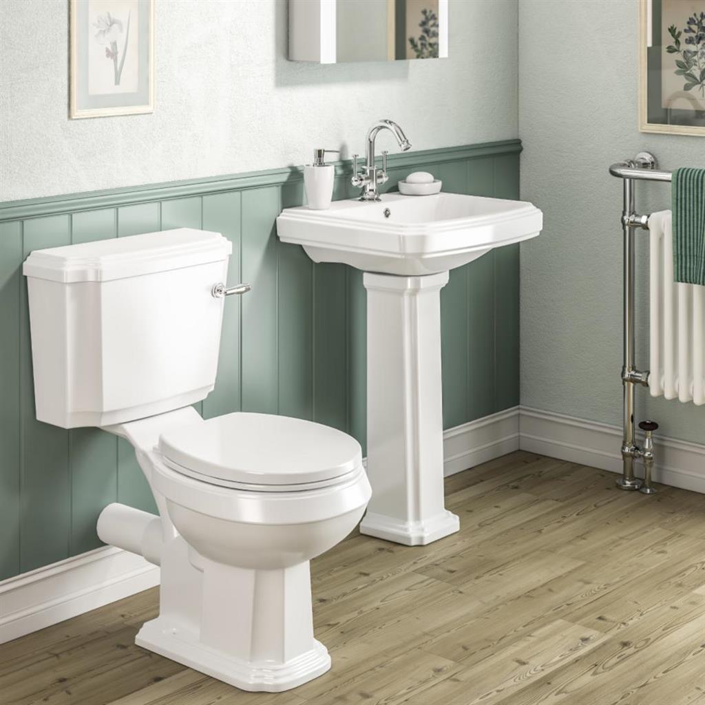 Eastbrook Ashcombe Close Coupled WC & Soft Close Seat