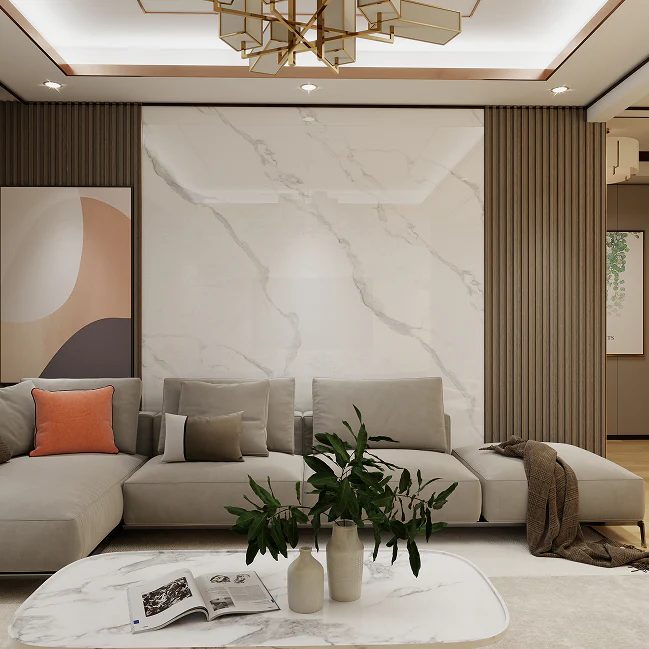 Vellura Wall Panel 2400x1000x10mm – Carrara Marble