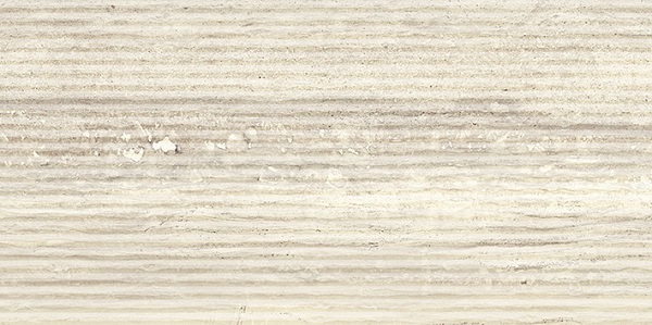 Tuscan Traces Silver Decor Matt Travertino Effect 597x297mm