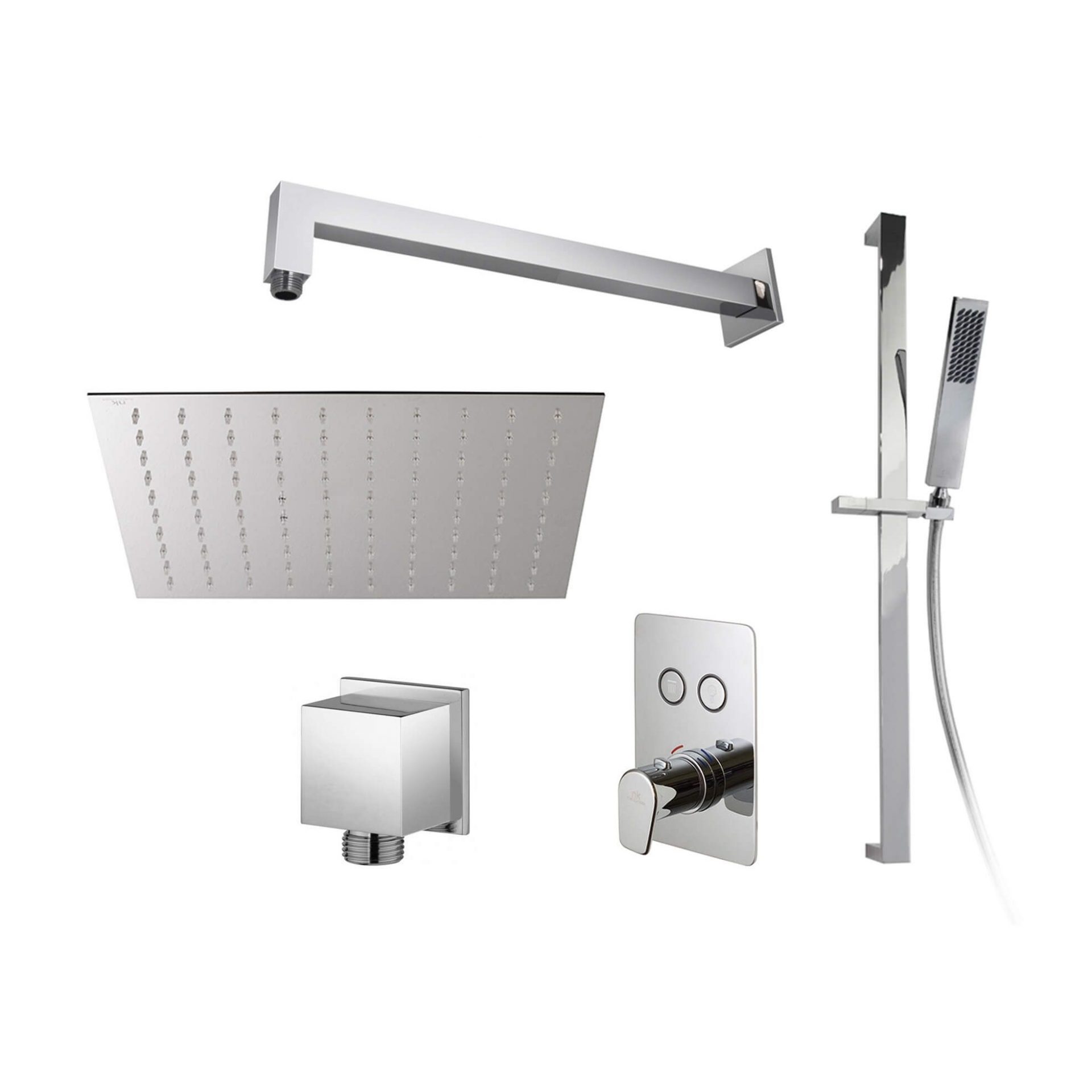 Porcelanosa Noken Touch&Feel Shower Package – Chrome