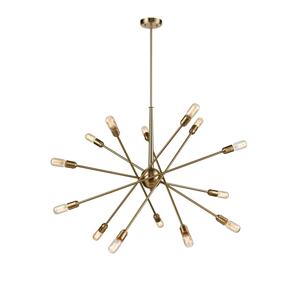 Franklite Centrix 14 Light Fitting – Gold