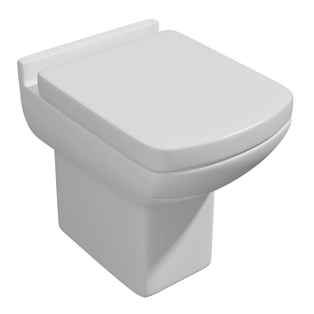 Qualitex Eden Back-to-Wall Pan & Soft Close Seat