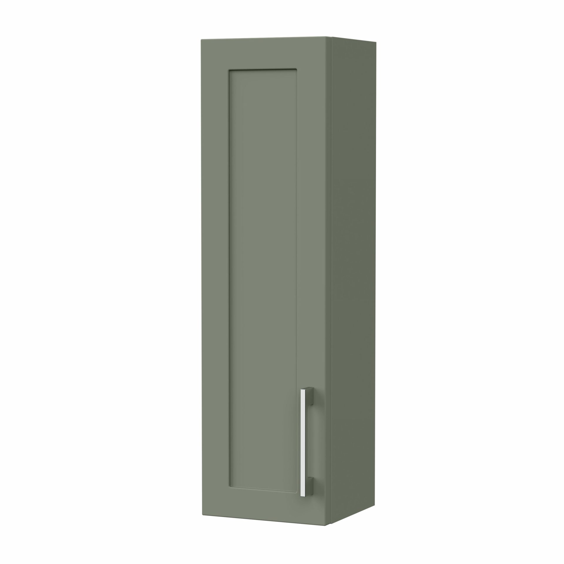 Nuie Lux Fable 200mm 1 Door Wall Hung Cabinet – Fern Green