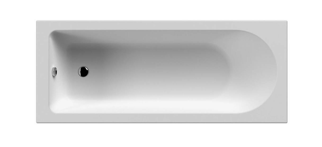 1700 x 700mm Round Single Ended Bath, Pan & Cistern, Basin & Pedestal