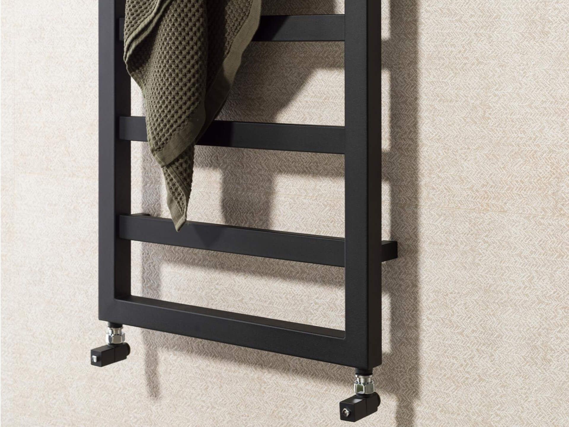 Porcelanosa Noken Square Radiator 530x1300mm – Black