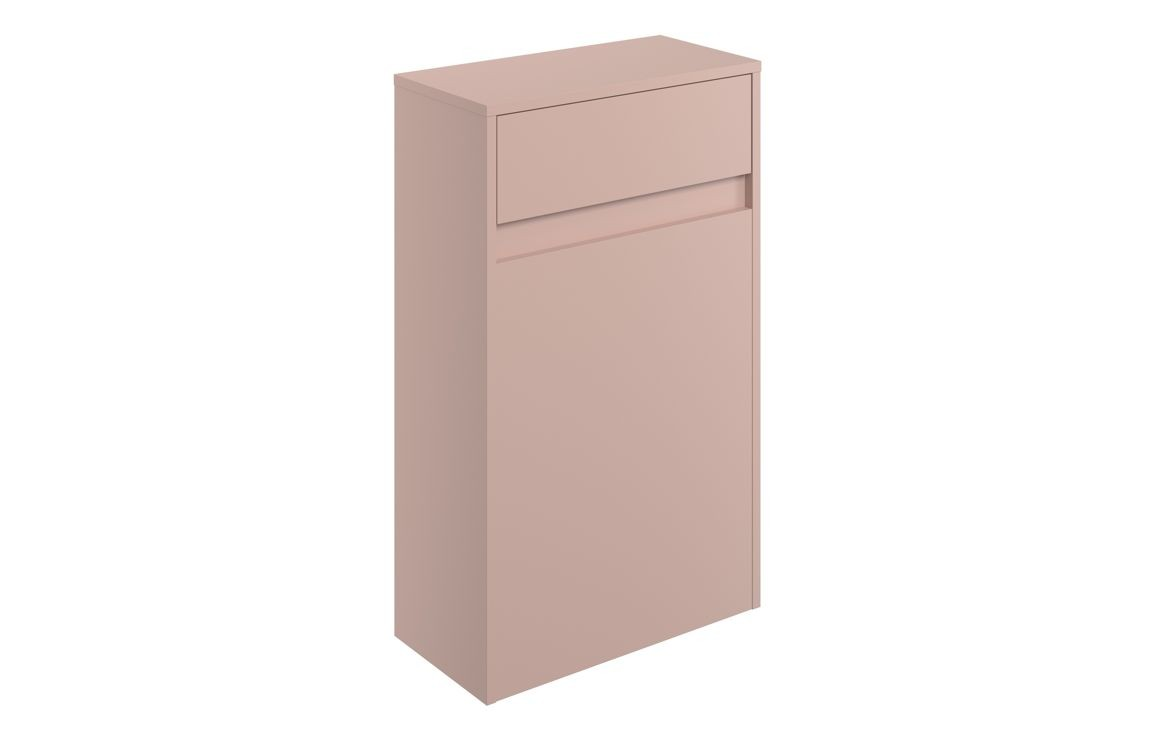 MyBathrooms Volini 500mm Floor Standing WC Unit – Matt Antique Rose