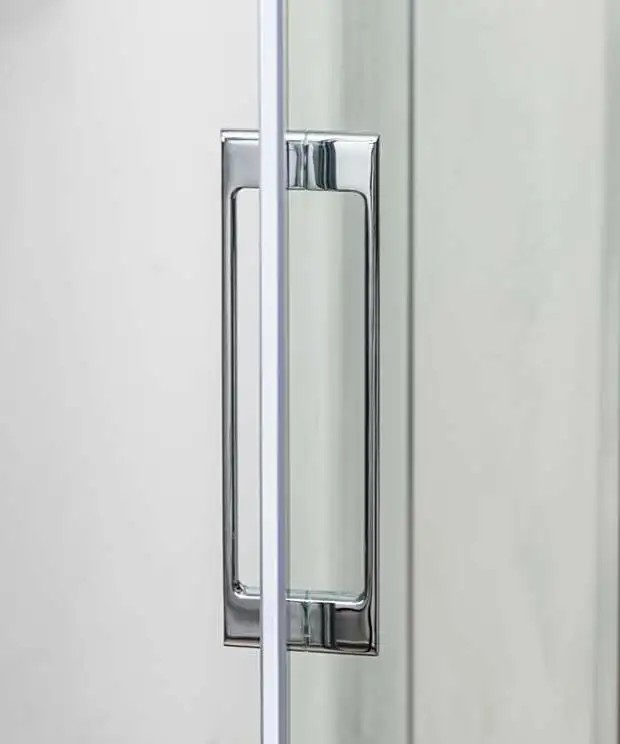 Tissino Rivelo Quadrant Single Door Shower Enclosure – Chrome