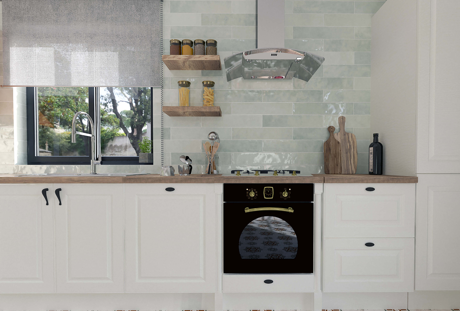 Omega Sage Gloss 107x530mm