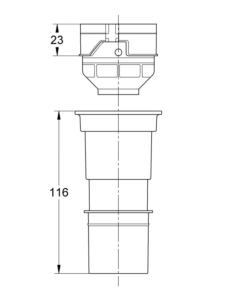 Grohe Flush Volume Reduction Adapter For GD