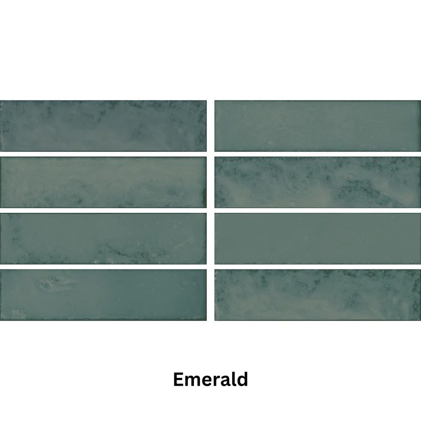 Drop Emerald Gloss 75x300mm