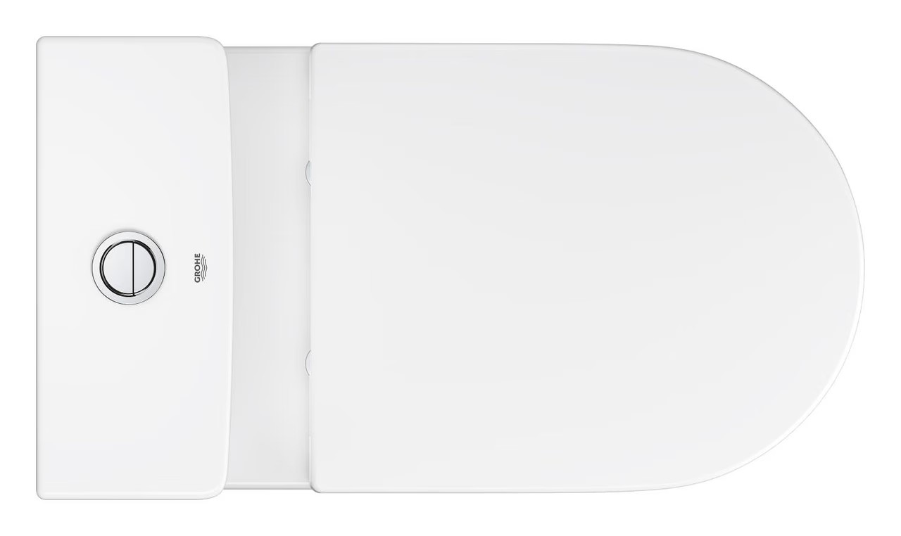 Grohe Euro Ceramic Close Coupled Rimless WC & Soft Close Seat