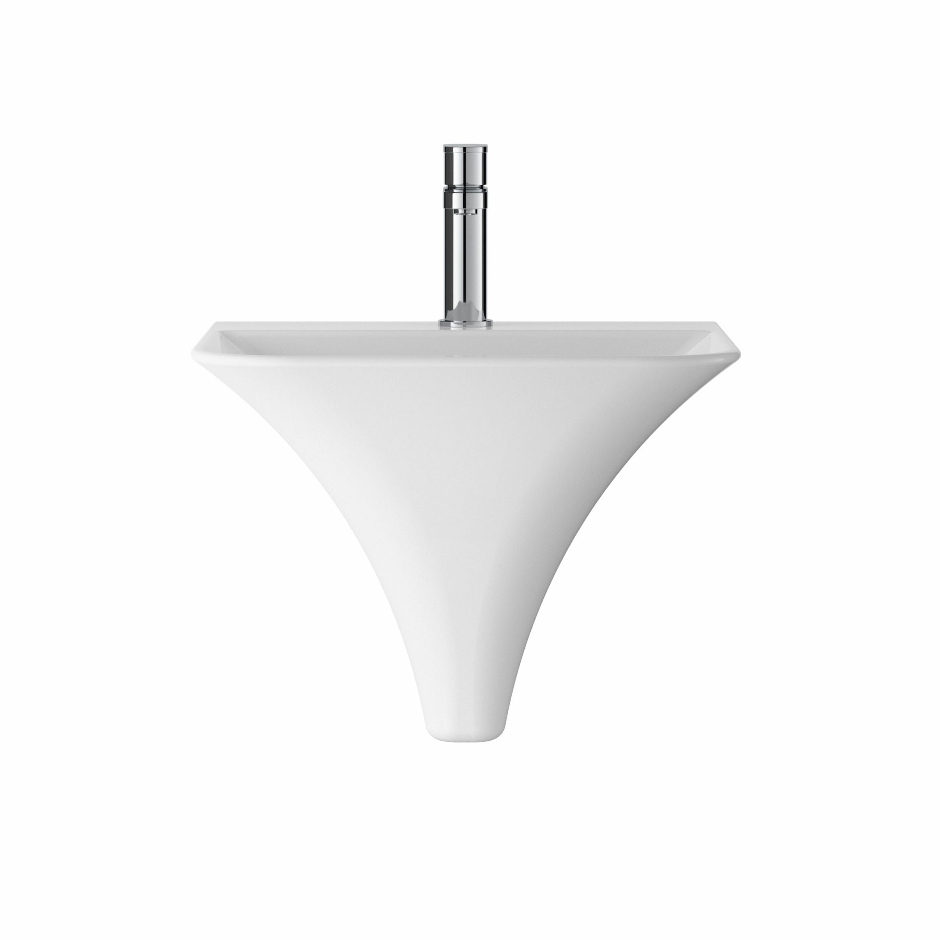 Nuie Lux Embleton 450mm 1TH Wall Hung Basin