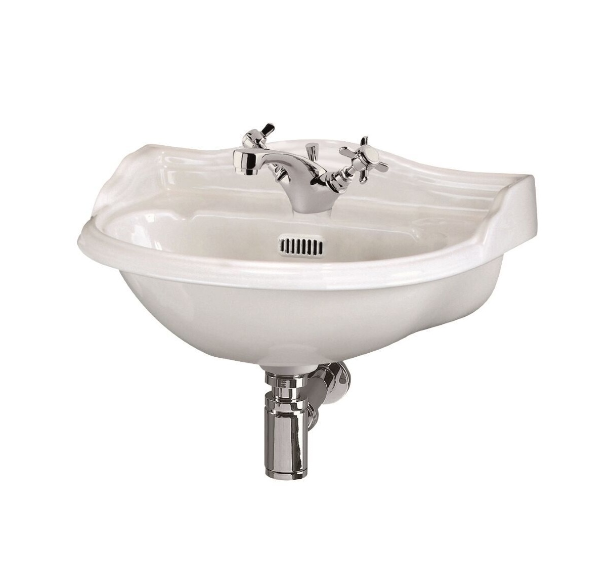 Old London Chancery 1TH 500mm Ceramic Basin
