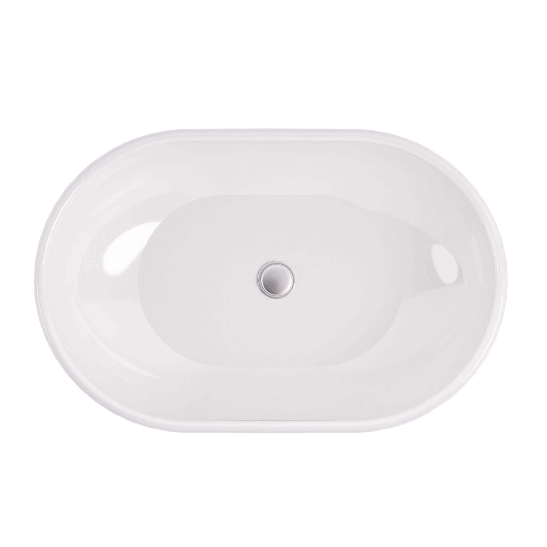 BC Designs Crea Oval Countertop Basin 575x145mm