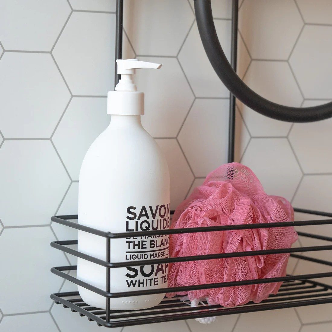 Smedbo Beslagsboden Shower Basket for Shower Mixer – Matt Black